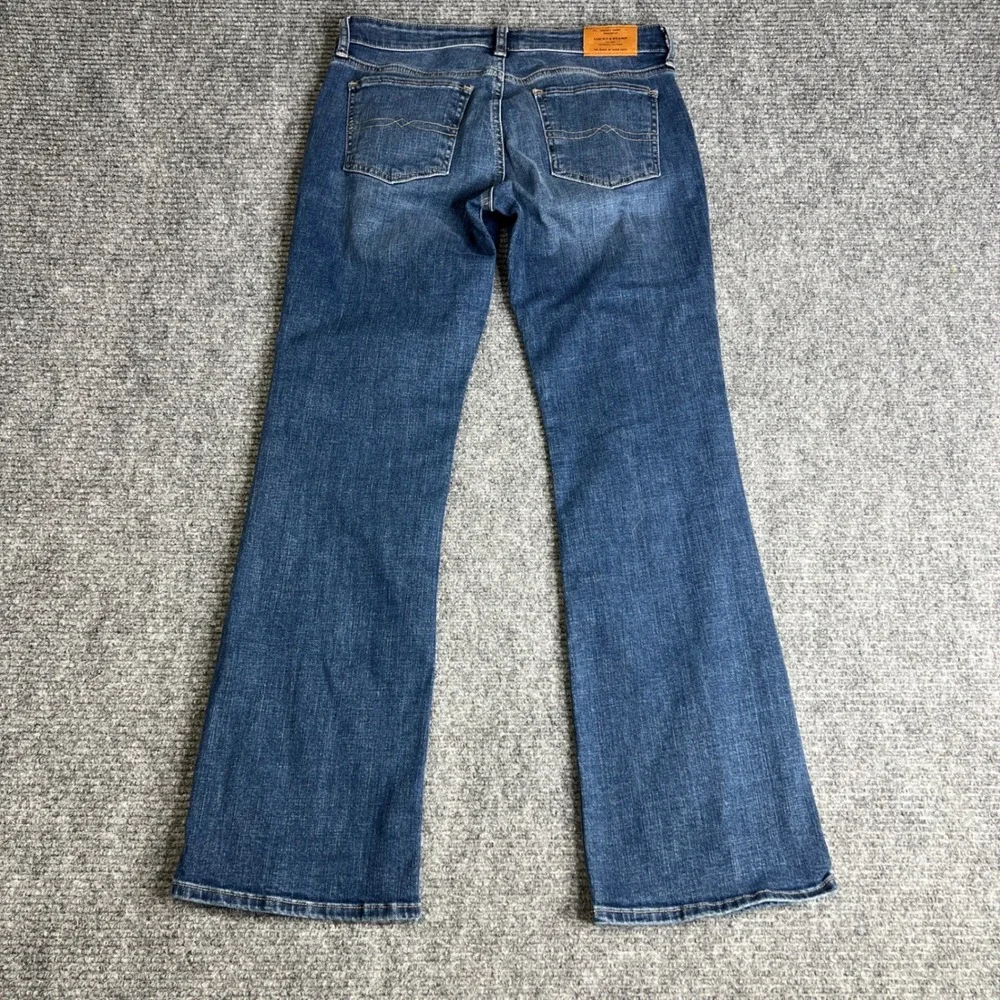 Lucky Brand Sweet Boot Ankle Jeans Womens 8 29 Medium Wash Stretch Bootcut Denim
